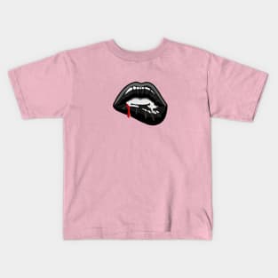 halloween lips Kids T-Shirt